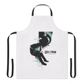 Anime-inspired apron featuring the J-rock band Ling Tosite Sigure's "Feeling Your UFO" design
