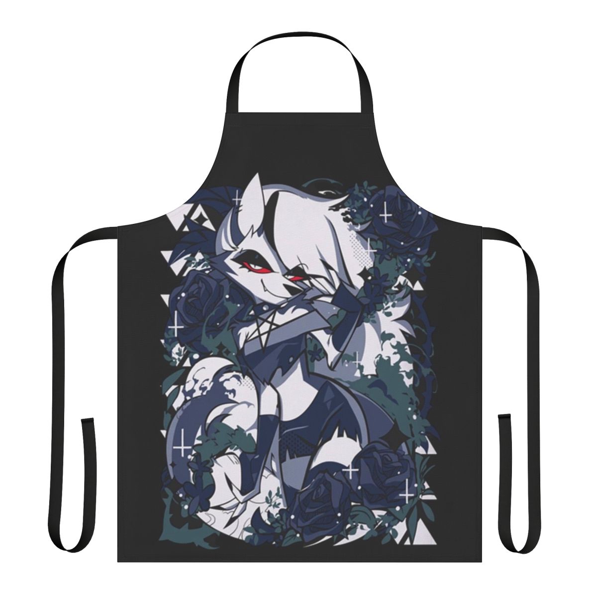 Helluva Boss Loona character depicted on a high-quality apron for fans of the show.