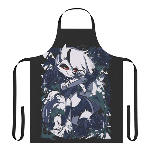 Helluva Boss Loona character depicted on a high-quality apron for fans of the show.