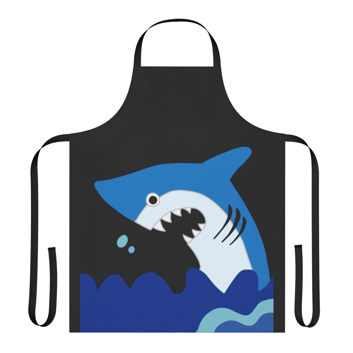 Luffy shark-themed apron for anime and cartoon fans
