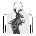 An apron featuring the character Mai Sakurajima from the anime "Rascal Dreams of Bunny Girl Senpai".