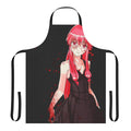 Mirai Nikki-inspired apron with blood-spattered design
