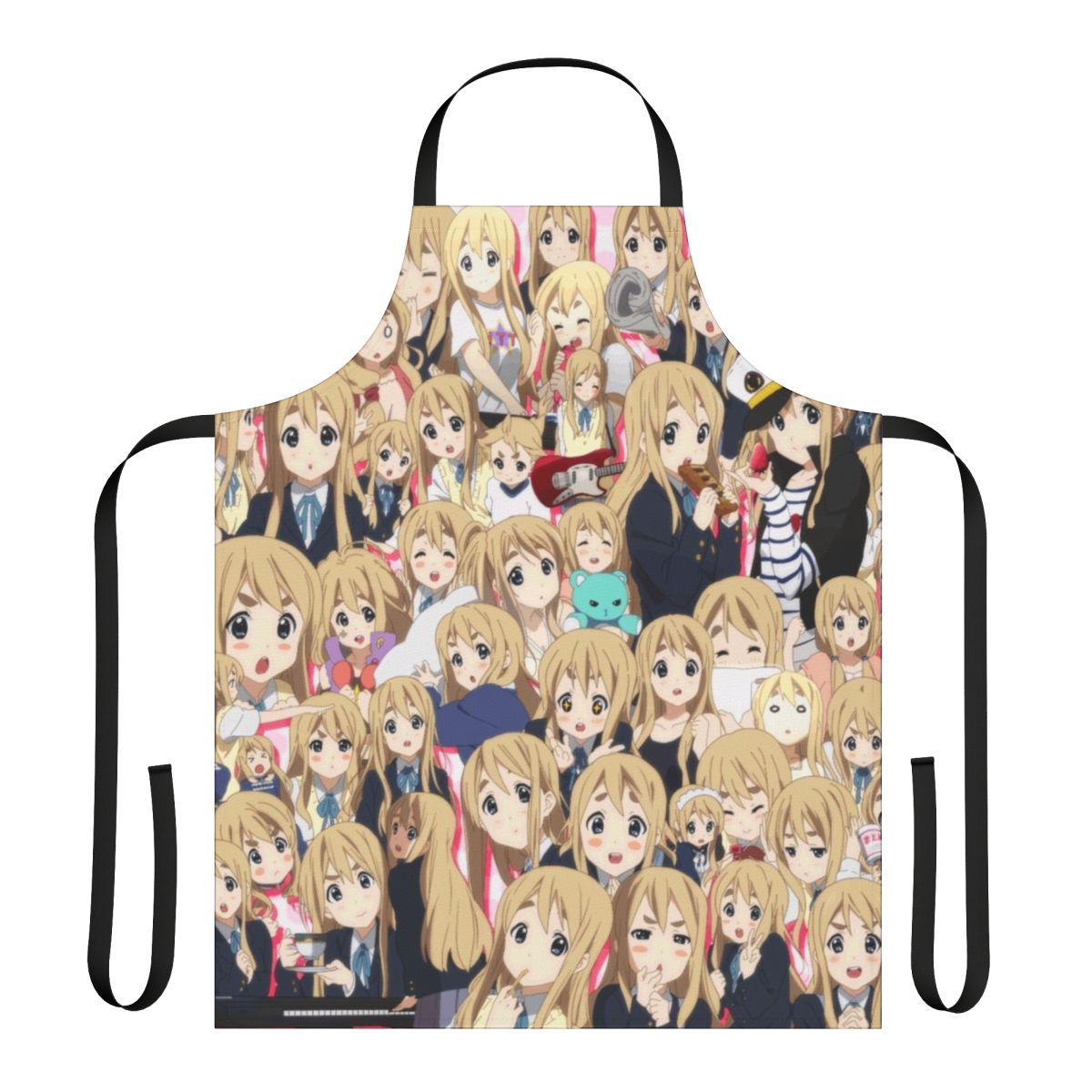 Mugi-themed apron inspired by the popular anime series K-On