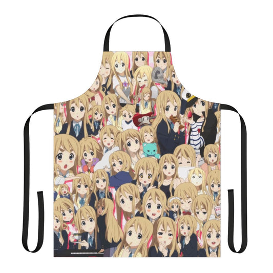Mugi-themed apron inspired by the popular anime series K-On