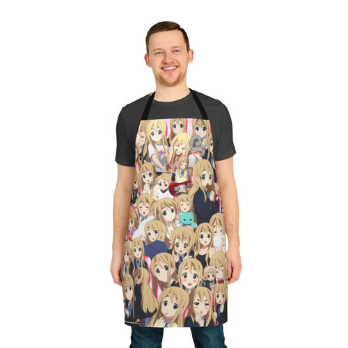 Mugi-themed apron inspired by the popular anime series K-On