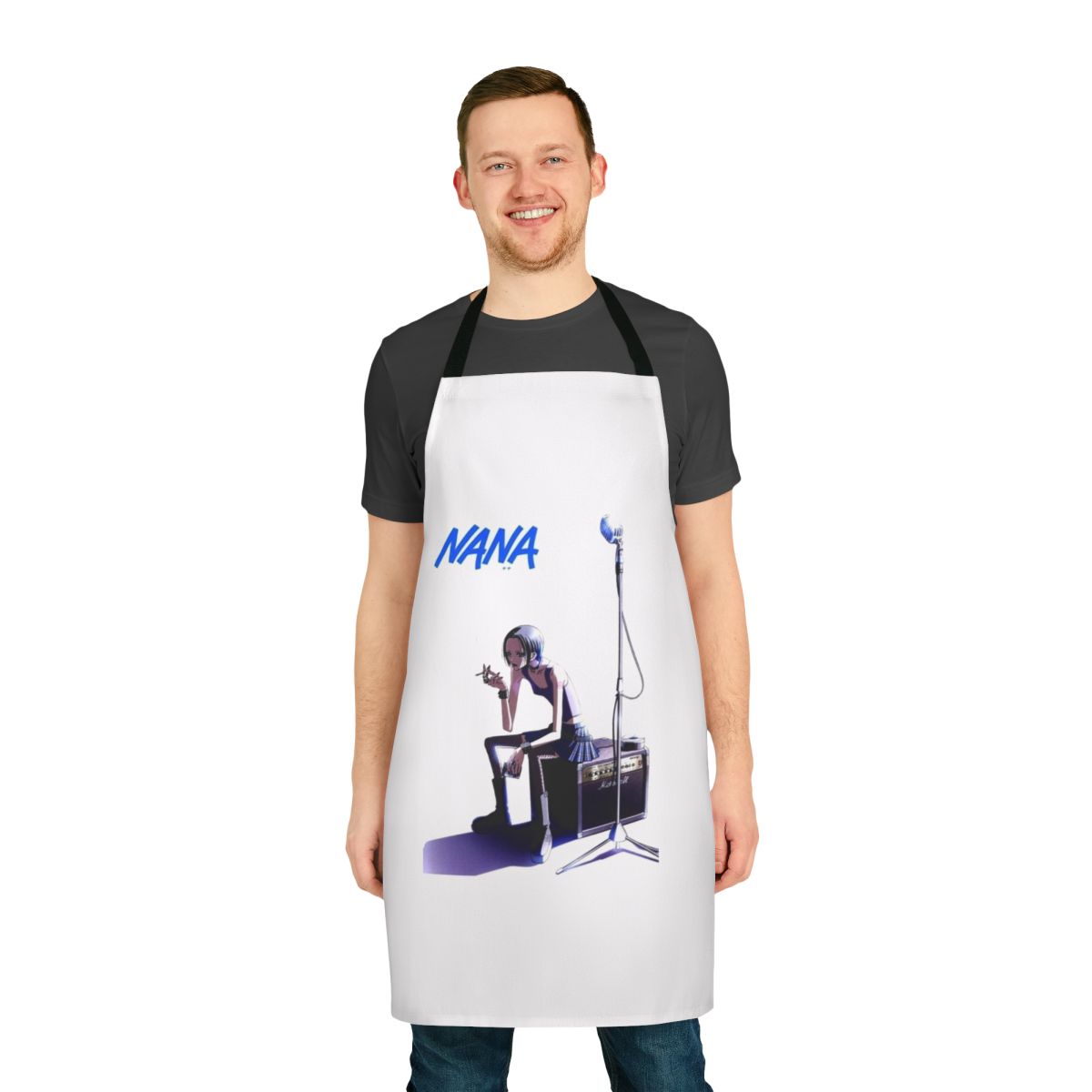 Stylish Nana-themed apron for anime enthusiasts and manga lovers
