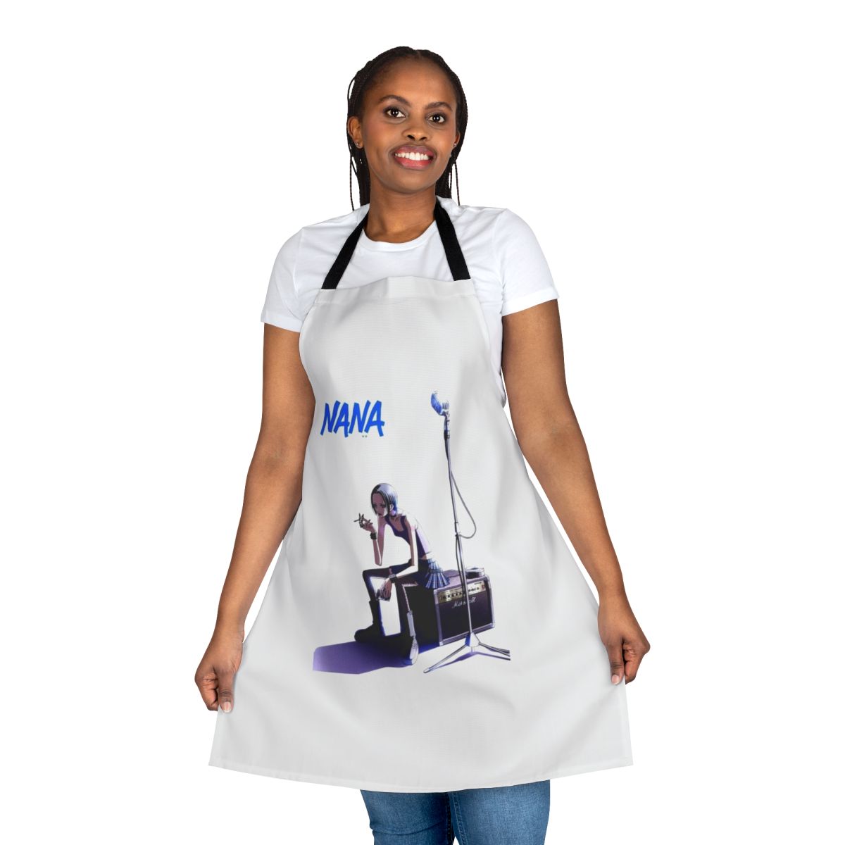 Stylish Nana-themed apron for anime enthusiasts and manga lovers