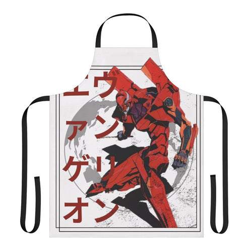 Neon Genesis Evangelion-themed apron with Asuka design