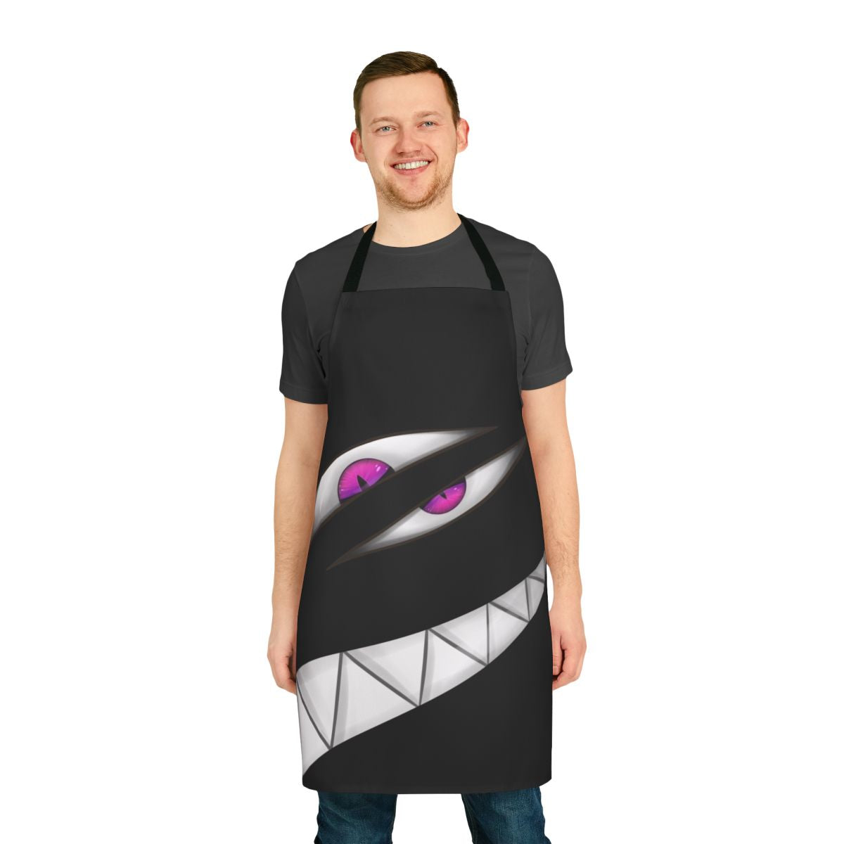 Anime-themed apron with Pride homunculus design from Fullmetal Alchemist