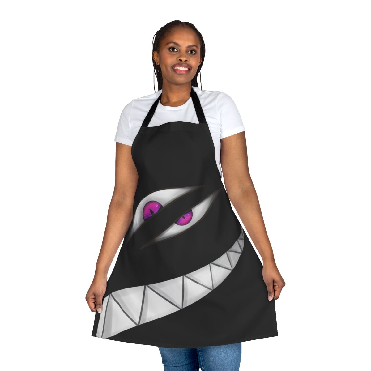 Anime-themed apron with Pride homunculus design from Fullmetal Alchemist