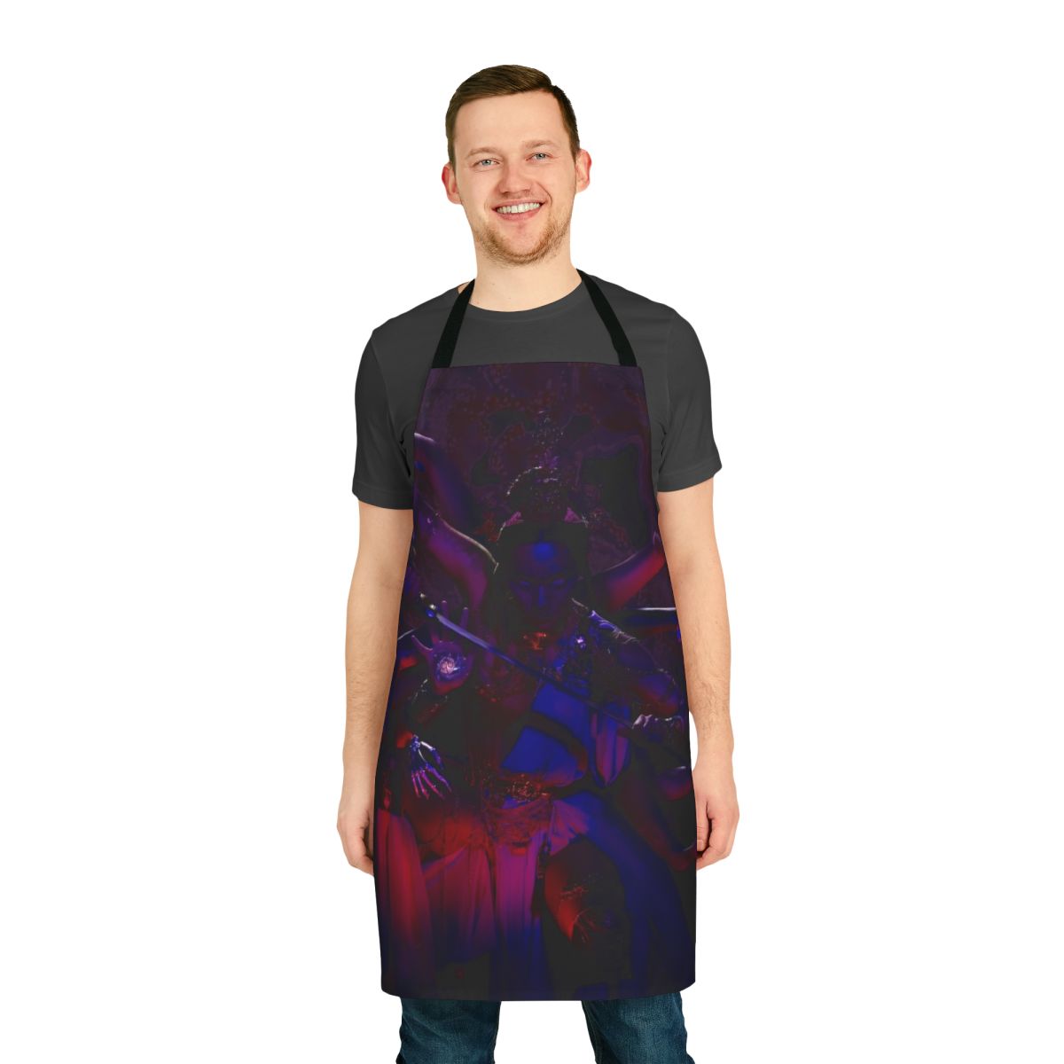 Anime-inspired queen bee apron featuring Ziyoou Vachi's distinct style