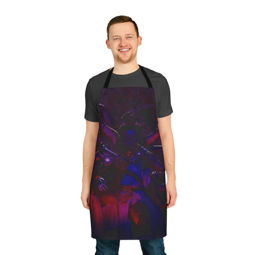 Anime-inspired queen bee apron featuring Ziyoou Vachi's distinct style