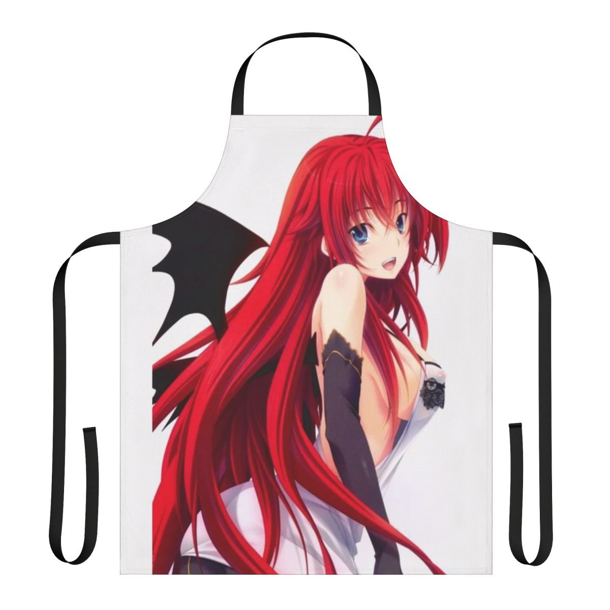 Rias Gremory anime-inspired apron featuring the character from Highschool DxD