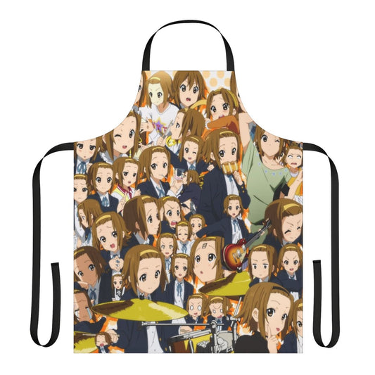 Anime-themed apron featuring the character Ritsu from the K-On series