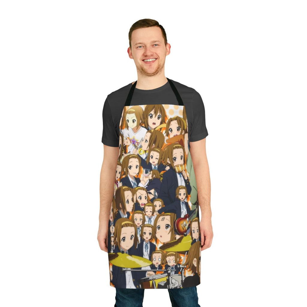 Anime-themed apron featuring the character Ritsu from the K-On series