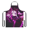 Anime-inspired apron featuring the character Shalltear Bloodfallen from the Overlord series.