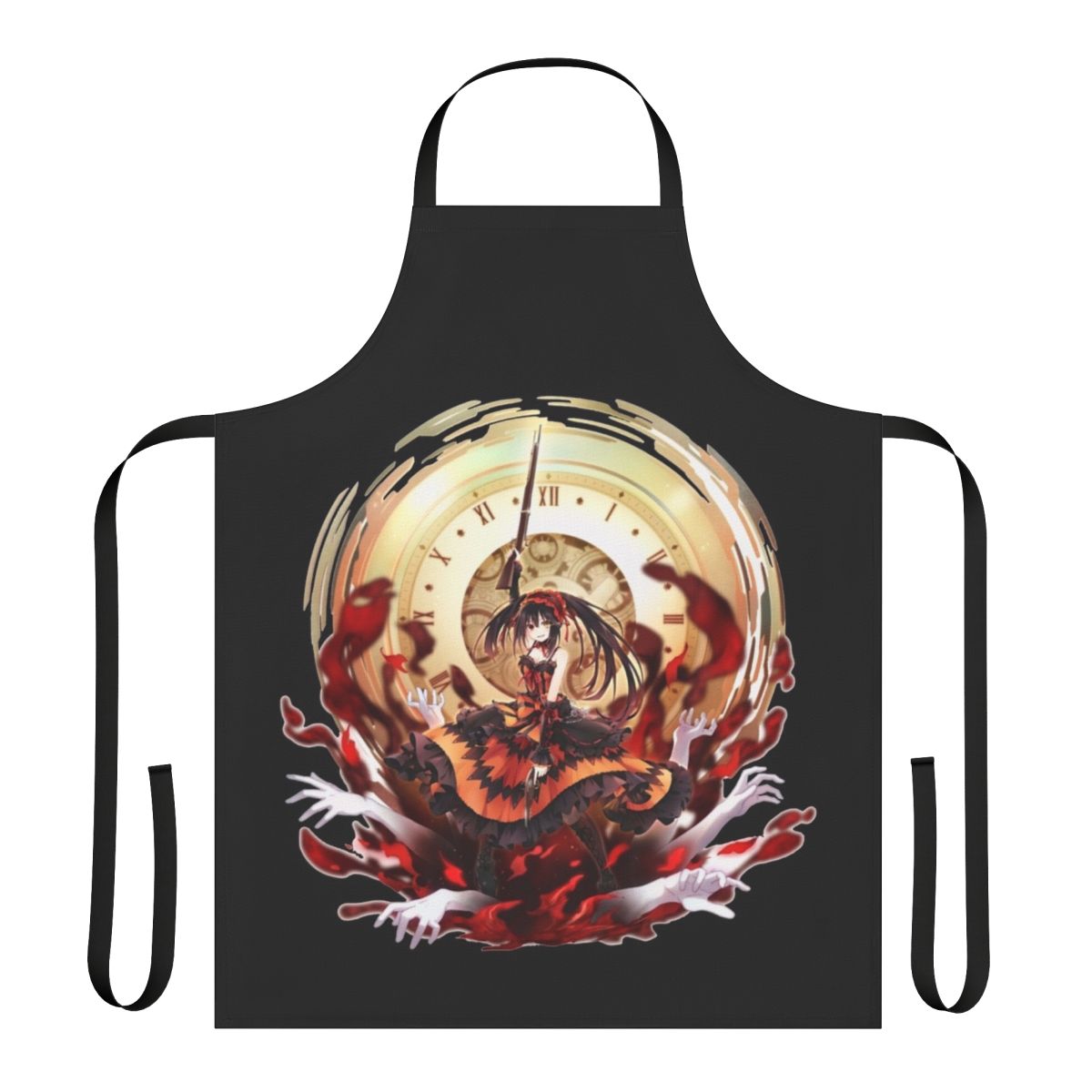 Tokisaki Kurumi from Date A Live anime series themed apron