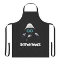 Anime-inspired apron featuring a "toxic boy with ukulele" design