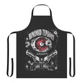 Anime-style apron featuring the iconic character Vash the Stampede from the Trigun series