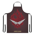 Anime-inspired typography apron featuring Gurren Lagann characters Kamina and Simon
