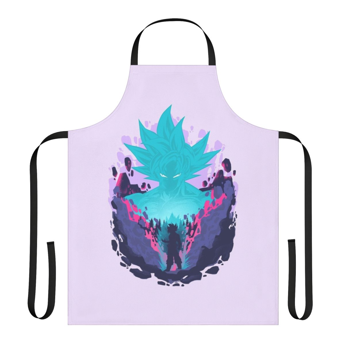 Ultra Instinct Power Apron - Anime Themed Kitchen Accessory