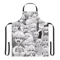 Anime-themed Uzaki-chan collage design printed on a high-quality apron