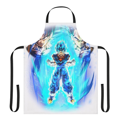 Anime-inspired apron featuring the character Vegito from Dragon Ball Super