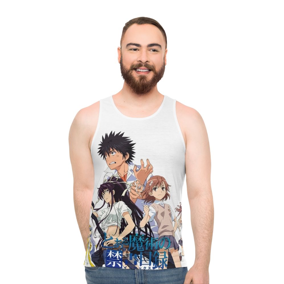 Anime Magic Index Unisex Tank Top