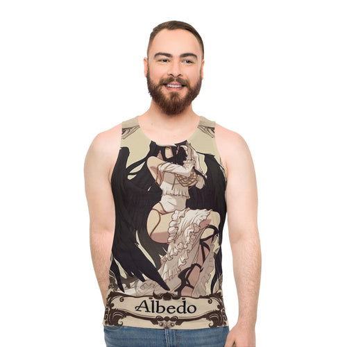Anime Pinup Albedo Unisex Tank Top