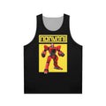 Anime robot hero unisex tank top