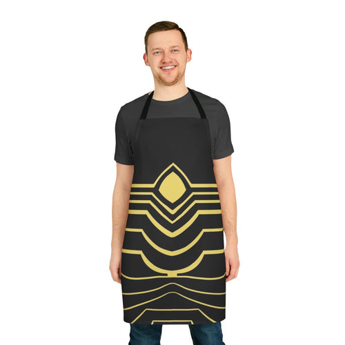 Anime-style cosplay apron with vibrant colors and design