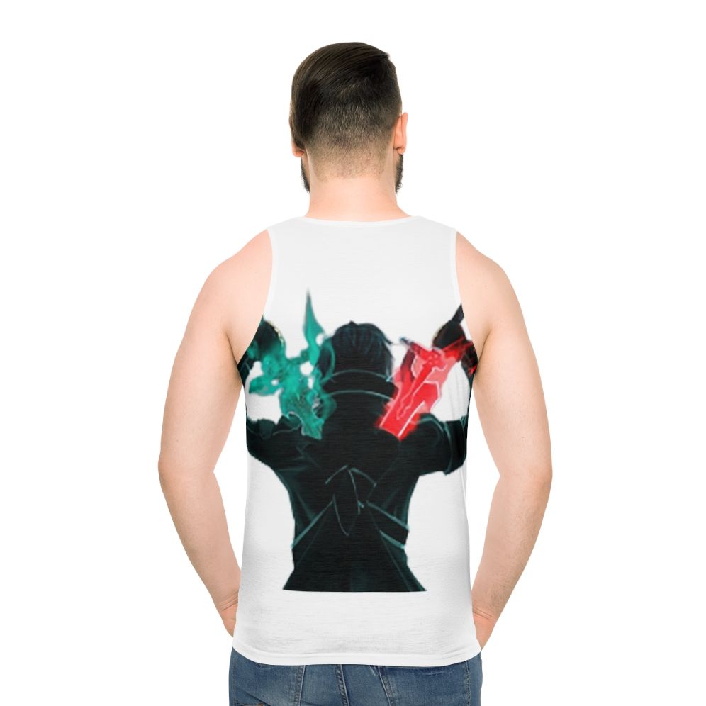 Anime swords design unisex tank top