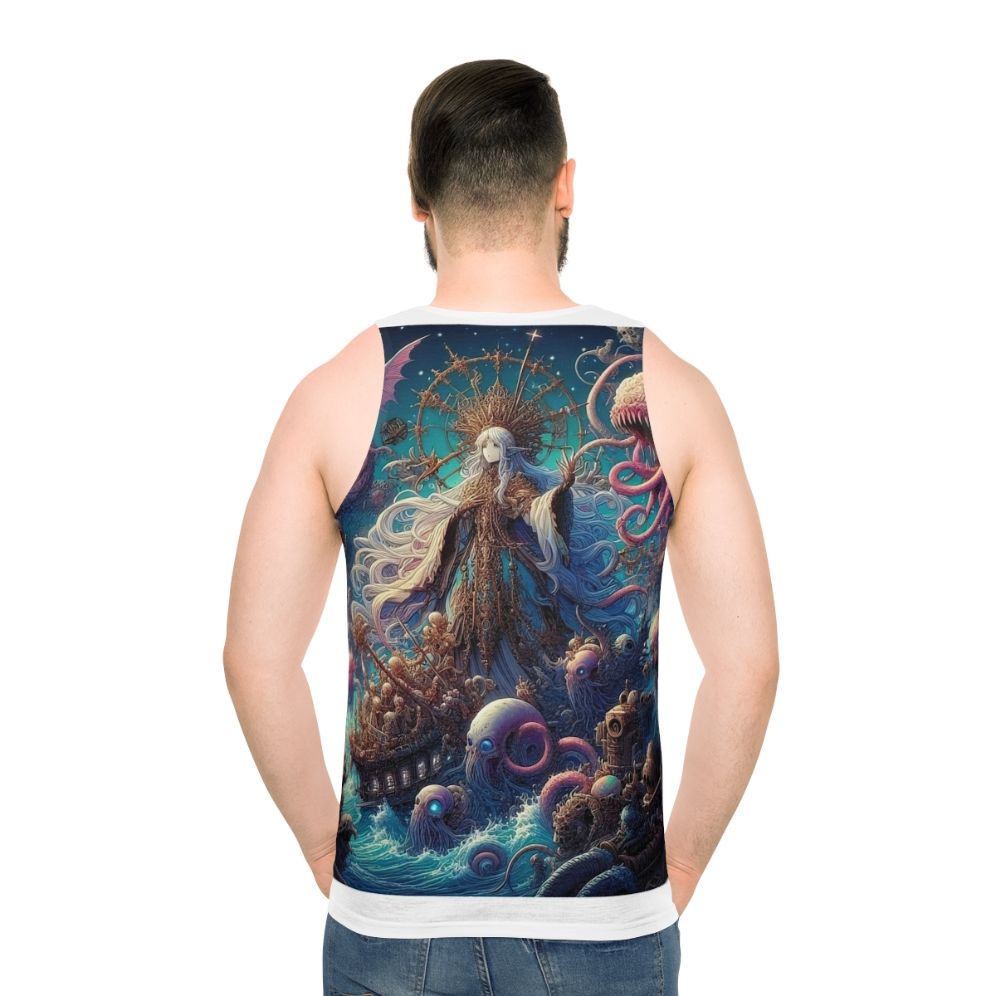 Anime Unisex Tank Top with Kawaii Design