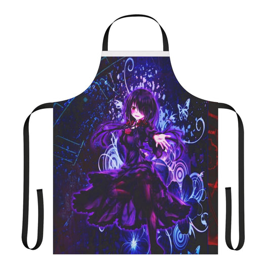 Yandere anime girl Kurumi Tokisaki themed apron