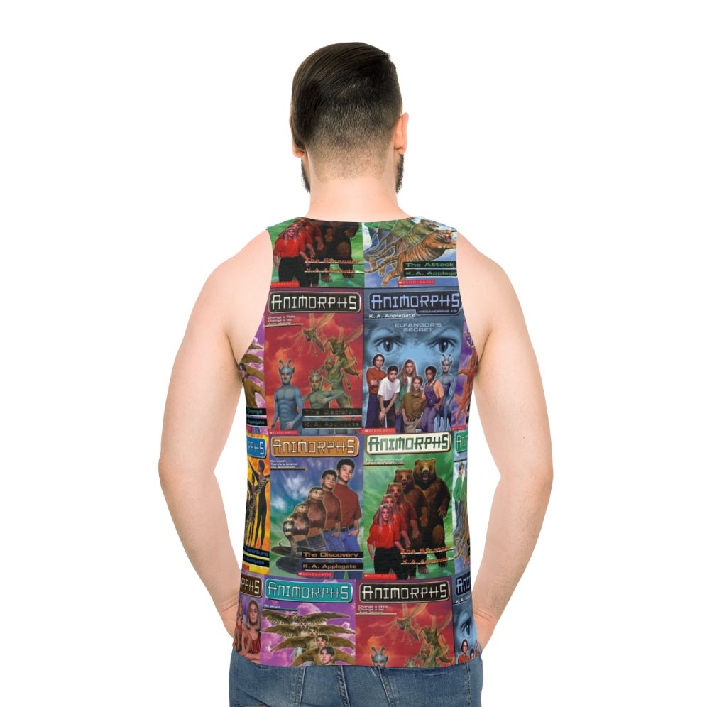 Animorphs book covers graphic tank top