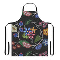 Anishnawbe-inspired apron featuring a traditional indigenous pattern