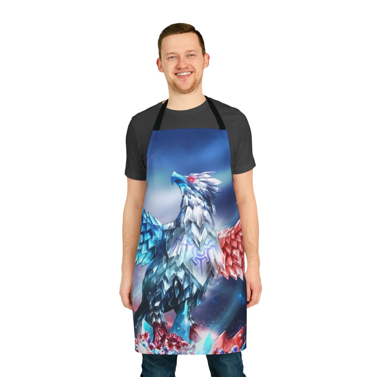 Anivia-themed apron featuring the League of Legends ranged champion, the Cryophoenix