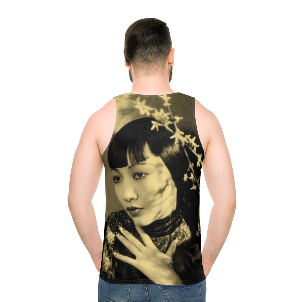 Anna May Wong Gold Unisex Tank Top