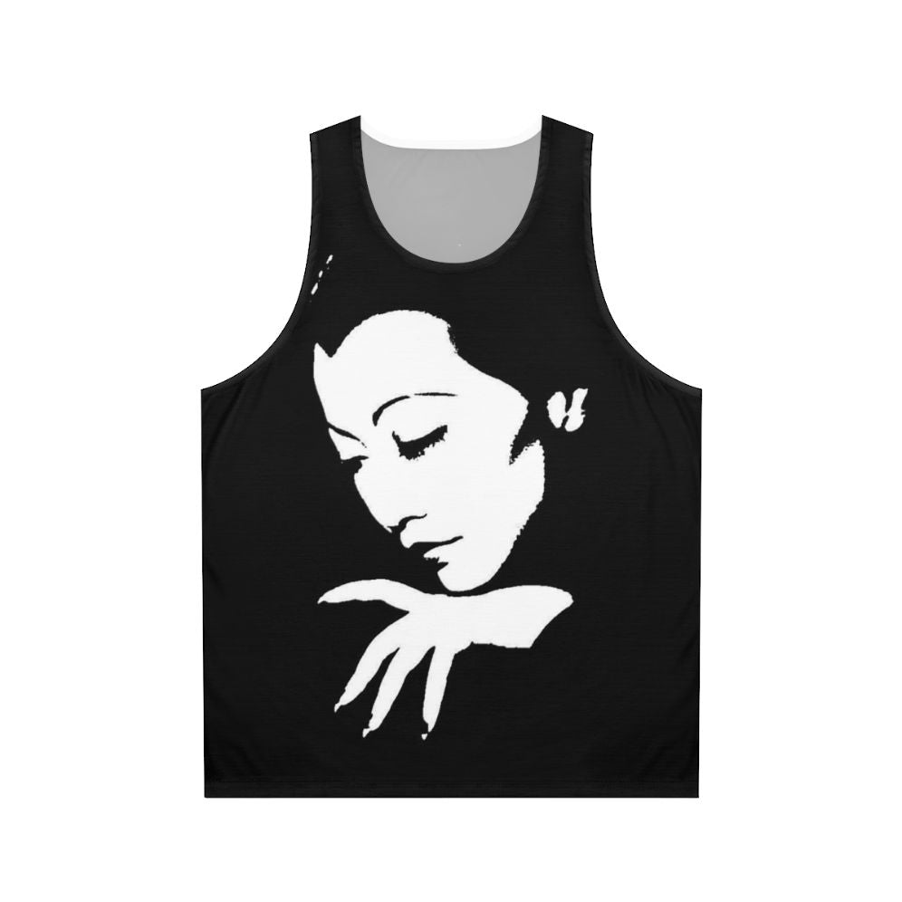 Anna May Wong Unisex Tank Top in Black and White