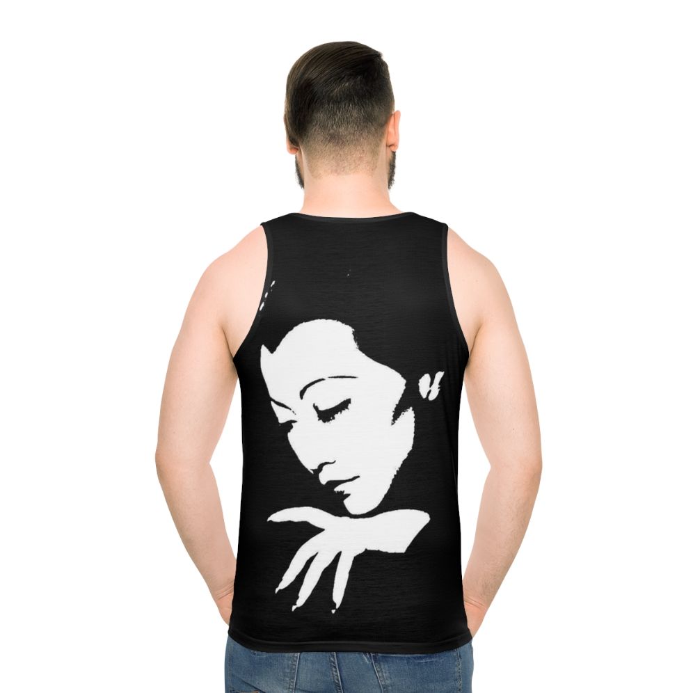 Anna May Wong Unisex Tank Top in Black and White