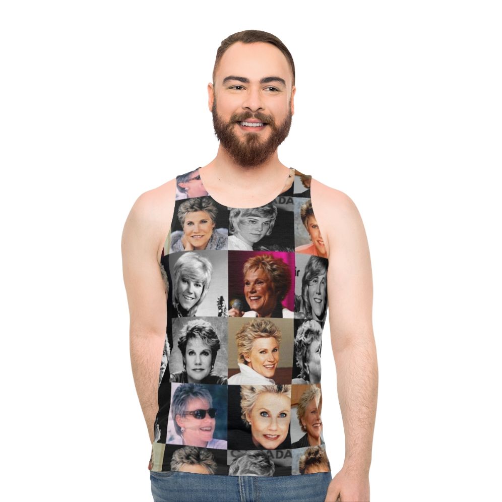 Retro Anne Murray Unisex Tank Top