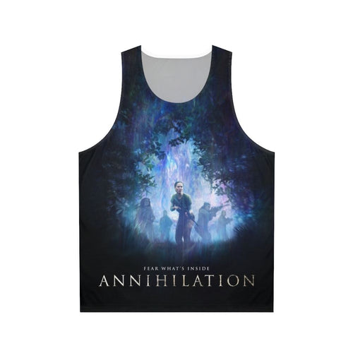 Annihilation cyberpunk science fiction unisex tank top