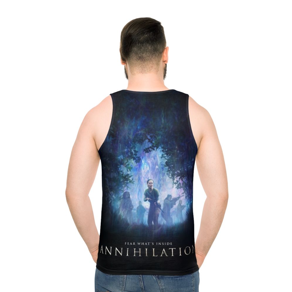 Annihilation cyberpunk science fiction unisex tank top