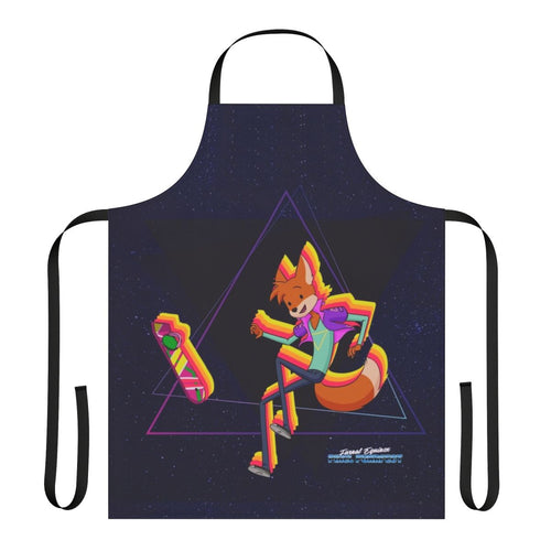 Falling Marty Anthropomorphic Fox Apron