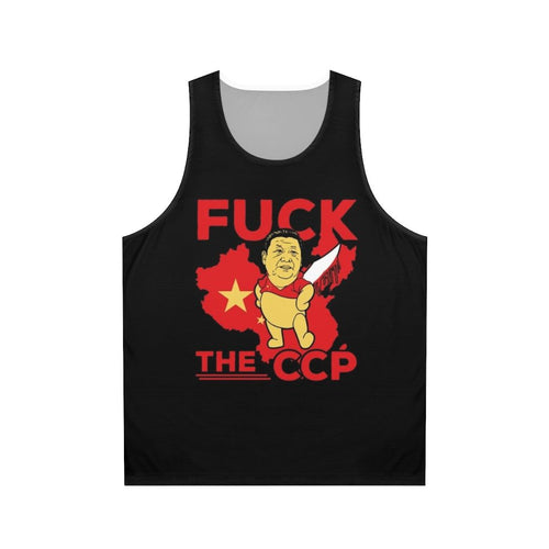 Anti-Communism Political Statement Unisex Tank Top