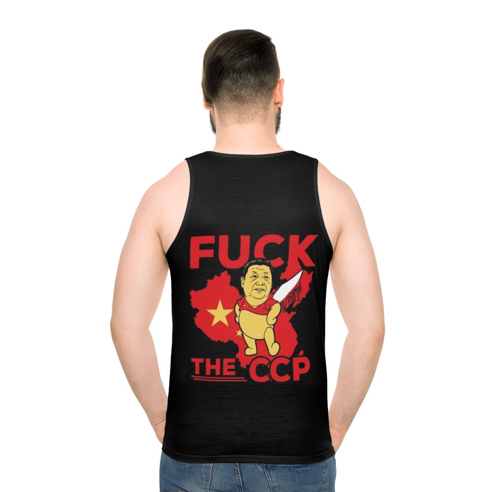 Anti-Communism Political Statement Unisex Tank Top