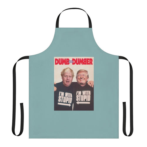 Anti-Trump and Anti-Boris Johnson Satire Apron