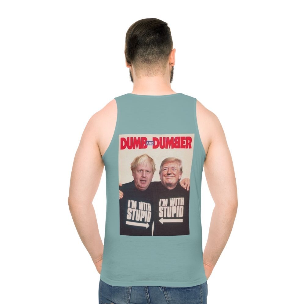 Anti-Trump and Anti-Boris Johnson Unisex Tank Top