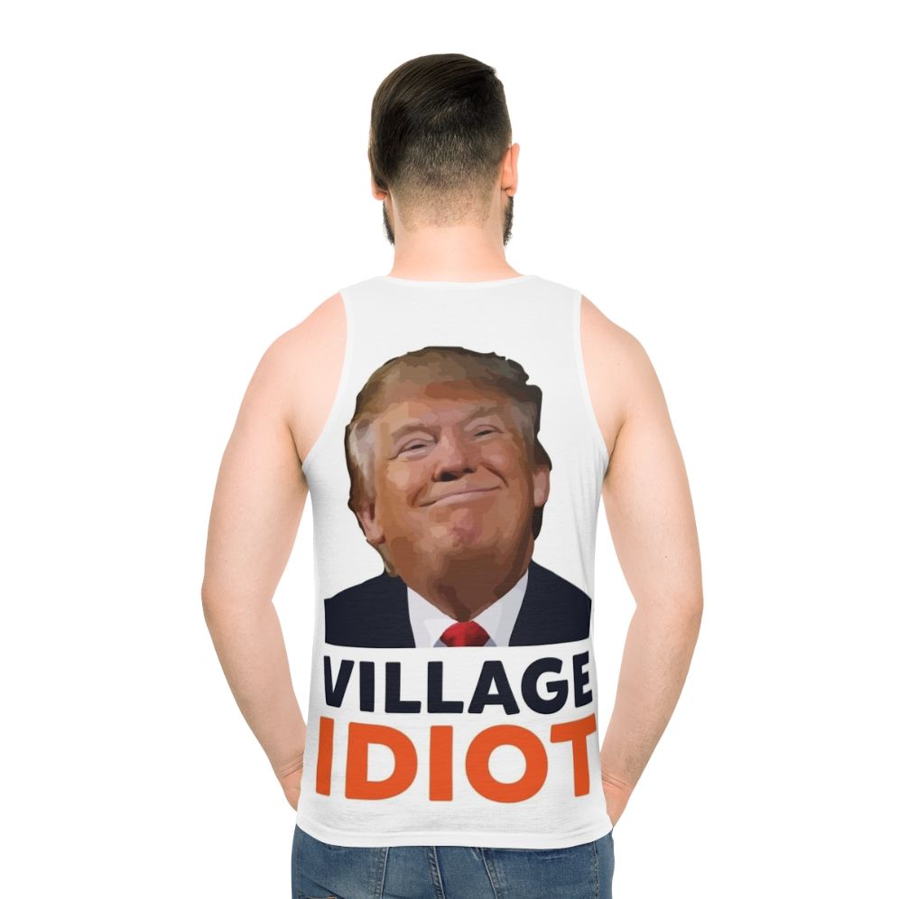 Anti-Trump "Village Idiot" Unisex Tank Top