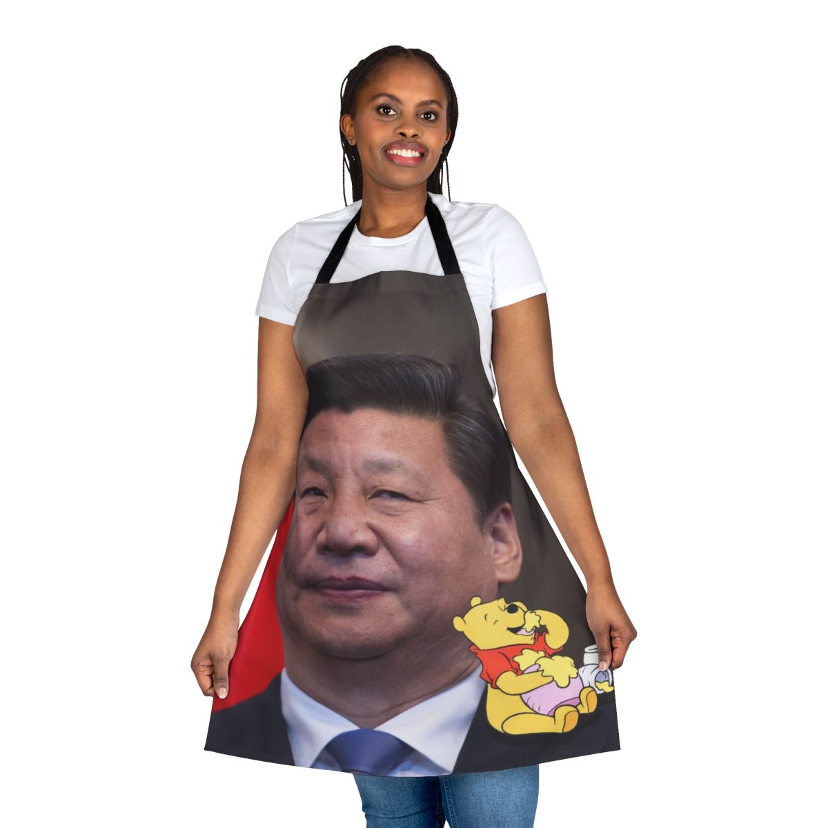 Satirical Anti-Xi Jinping Apron with Banned in China Slogan